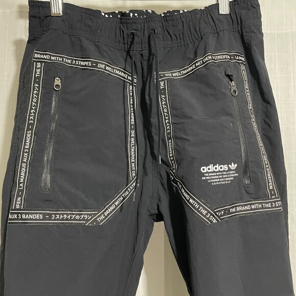 adidas Originals Black and White Track Pants - Picture 11 of 15